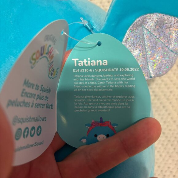 Tatiana 14" Dragon Squishmallow - Picture 2 of 2